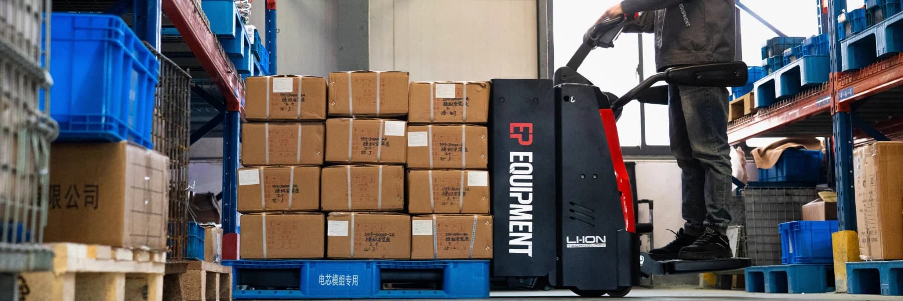 RPL251 Sürücülü Transpalet 2.5T - Görsel 1