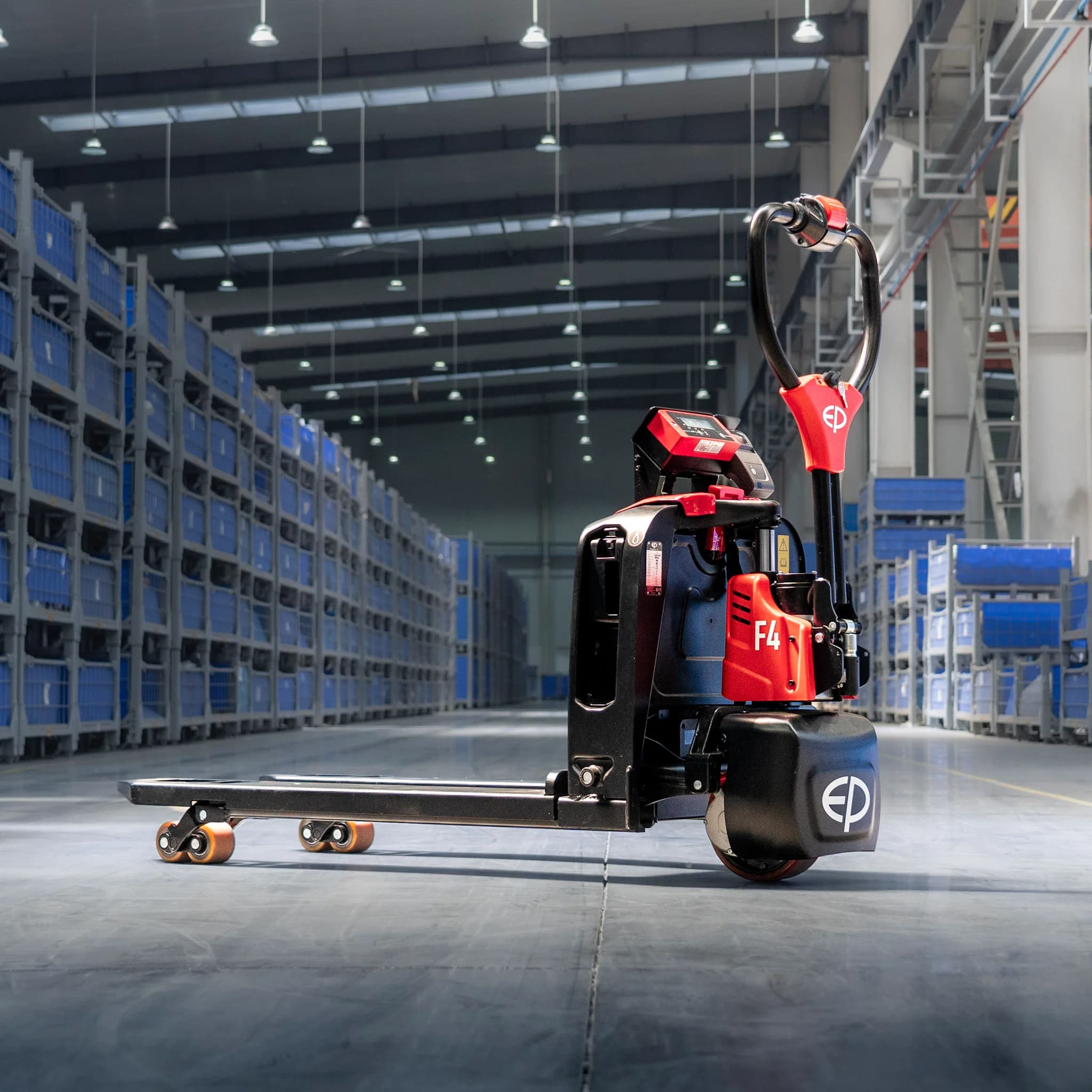 F4 Tartılı Elektrikli Transpalet 1.5T - Görsel 1